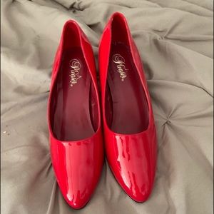 Red size 12 shoes
